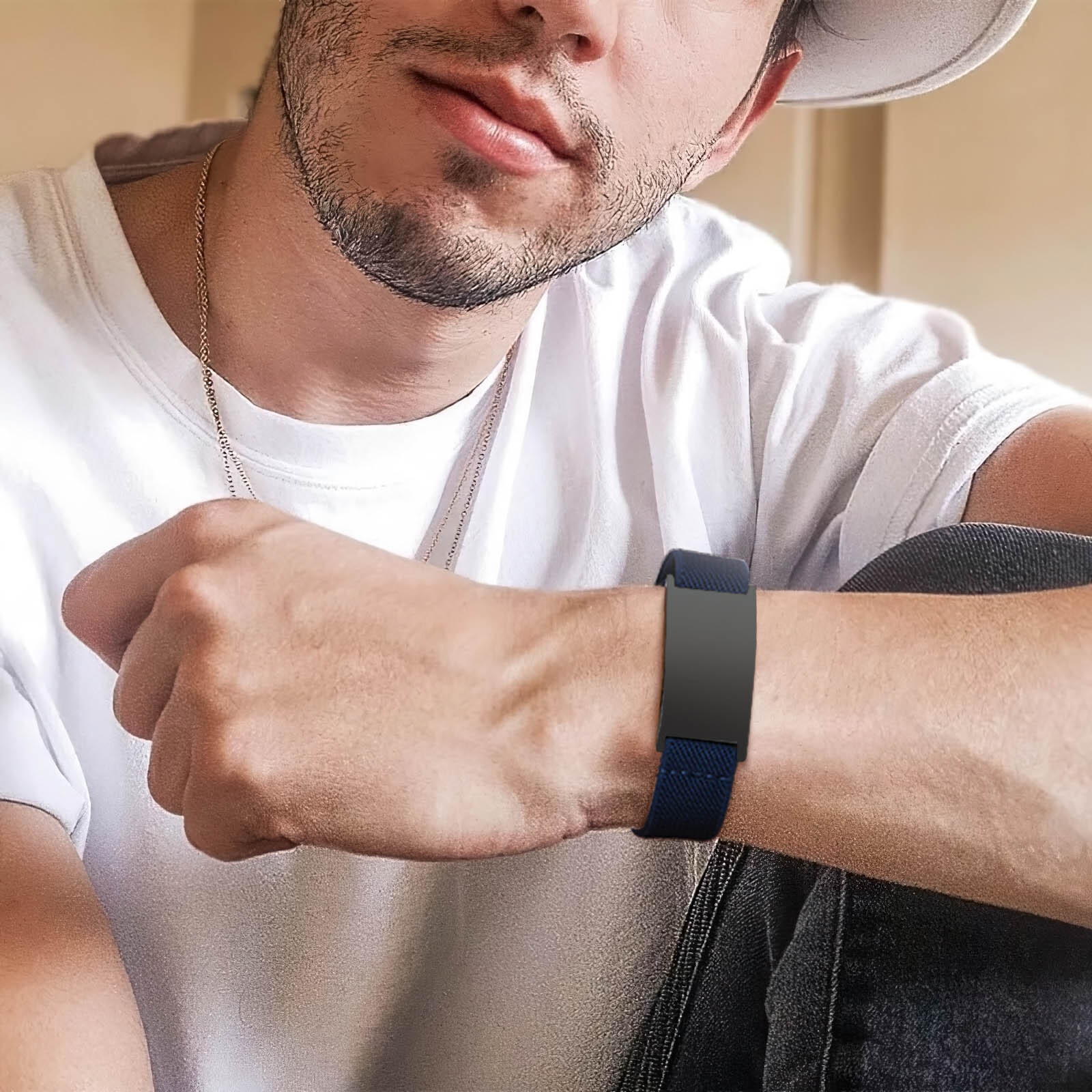 Vnox カスタマイズされた弾性ストラップステンレススチール - Men'S Fashion Quotes のレビューと価格