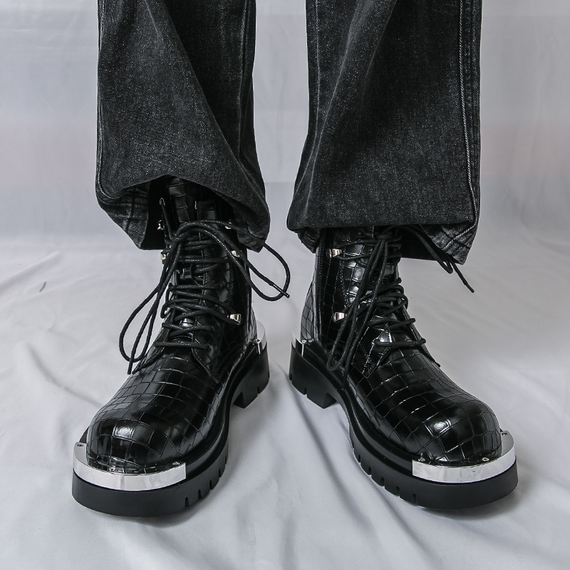 高品質ハイカットメンズアウトドアハイキングブーツ、ファッショ - Men'S Fashion Hiking Boots のレビューと価格