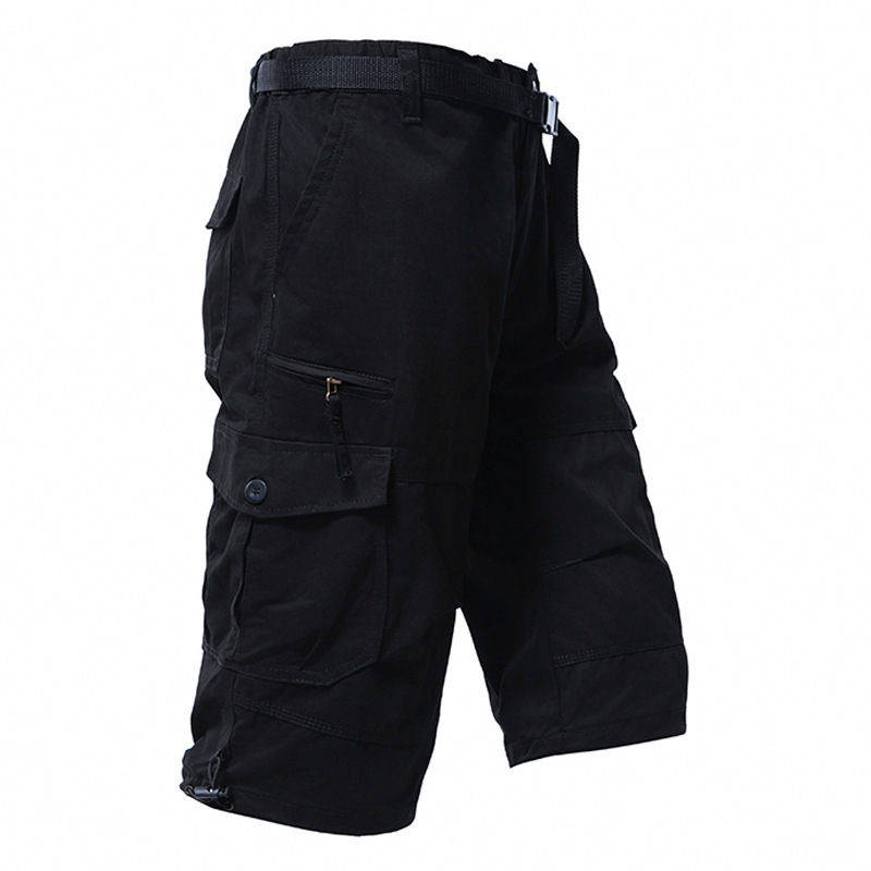 メンズコットン3/4パンツ ルーズフィット プラスサイズ マ - Men'S Fashion Loose Pants のレビューと価格