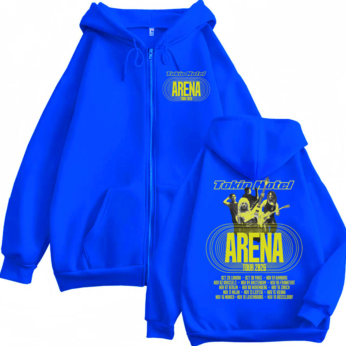 トキオホテルアリーナツアー 2026 ジッパーパーカー男性女 - Mens Fashion Zip Up Hoodies のレビューと価格