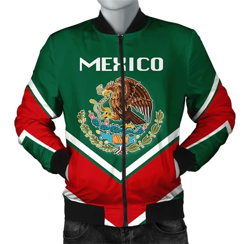 アステカの戦士のグラフィックジャケット,エスニックスタイルの - Mens Fashion Mexico のレビューと価格