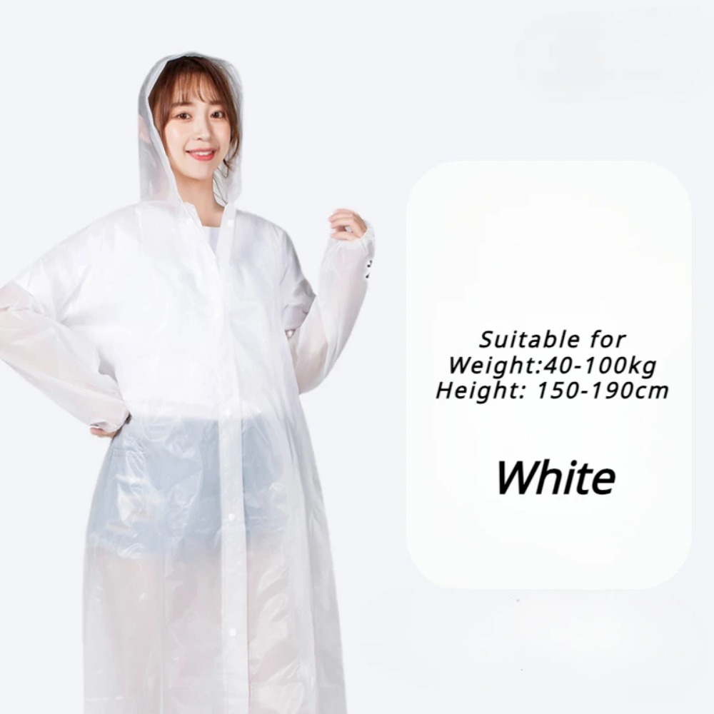 新しい防水レインコート大人の旅行ファッションレインコート屋外 - Mens Fashion Poncho のレビューと価格