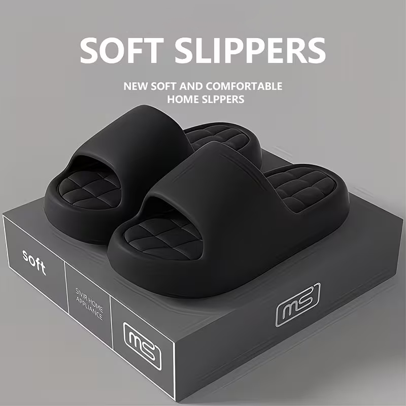 ファッション女性のスリッパ屋内厚いソフトソール滑り止め耐摩耗 - Men'S Fashion News のレビューと価格