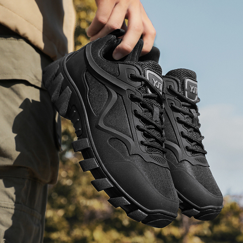 男性ハイキングスニーカー四季ノンスリップコンフォートアウトド - Men'S Fashion Hiking Boots のレビューと価格