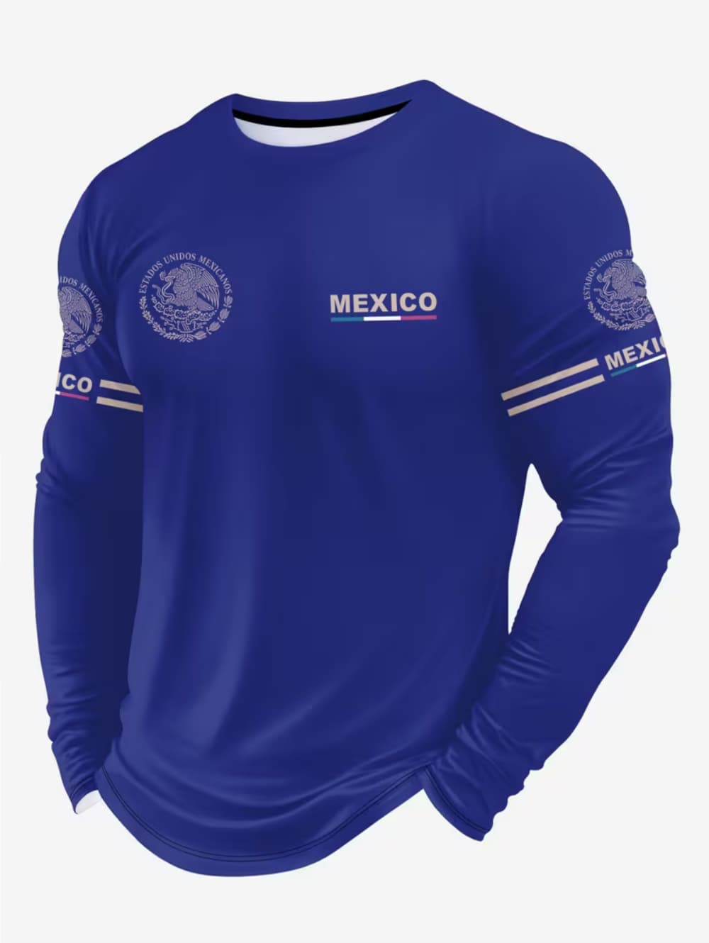 メキシコイーグルプリント Tシャツ男性用ファッション快適な綿 - Mens Fashion Mexico のレビューと価格