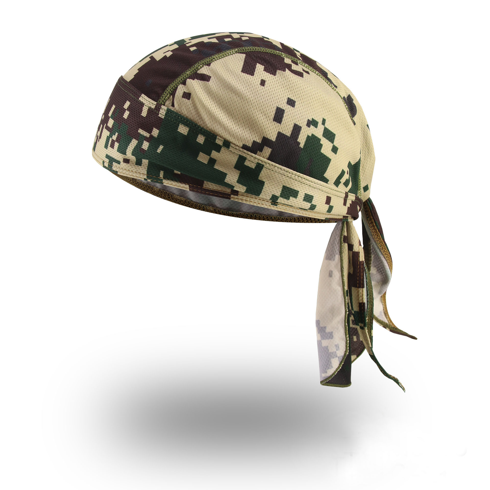 ヘッドバンド夏男性プリントサイクリングキャップ太陽保護迷彩釣 - Mens Fashion Caps のレビューと価格