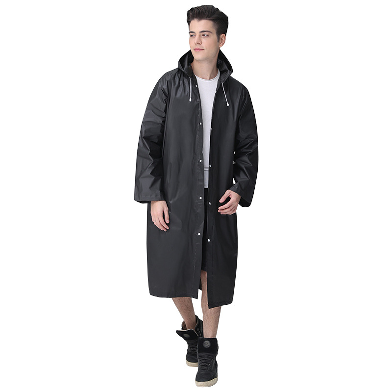 ファッションアウトドアメンズ厚手レインコート釣り用携帯特大サ - Mens Fashion Poncho のレビューと価格