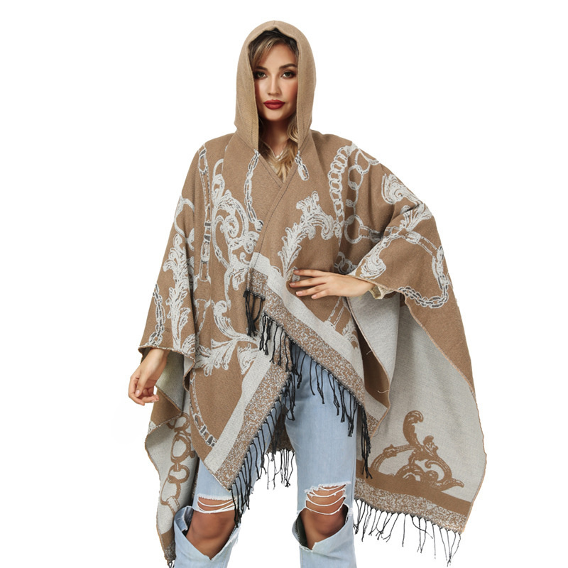 2026 女性コートケープコート男性ジャケットショールコート - Mens Fashion Poncho のレビューと価格