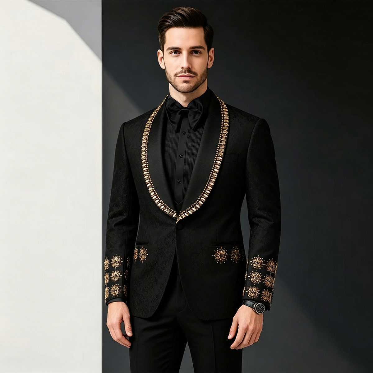 高品質ダイヤモンドフォーマル2ピースセットメンズスーツスリム - Slim Fit Blazer Men のレビューと価格