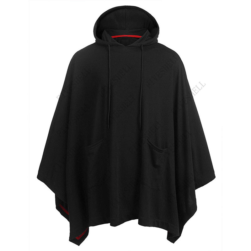 フード付きスウェットシャツ,フード付きスウェットシャツ,ケー - Mens Fashion Poncho のレビューと価格