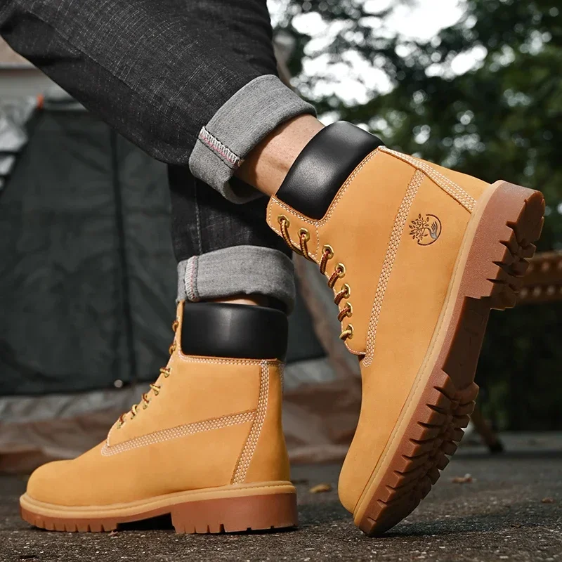 ブーツ メンズ ハイカットブーツ 高品質 レディース レザー - Men'S Fashion News のレビューと価格