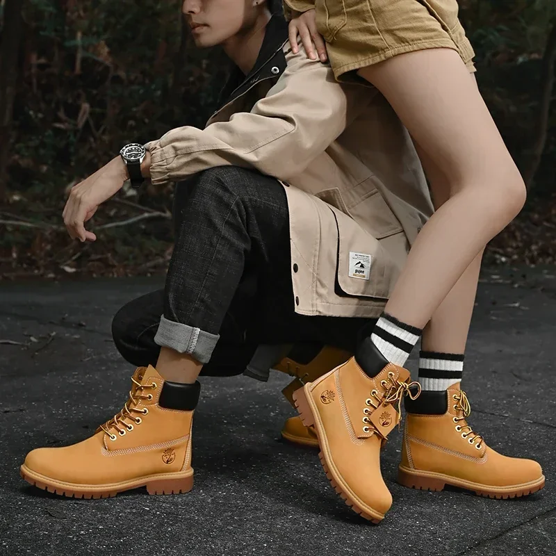 ブーツ メンズ ハイカットブーツ 高品質 レディース レザー - Men'S Fashion News のレビューと価格